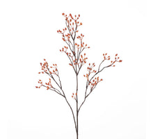 Hagebutten-Korallen-Spray L99cm Orange