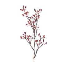 Hagebutten-Korallen-Spray L61cm Rot