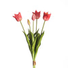 Real Touch Tulpenbund x5 L45cm Beauty