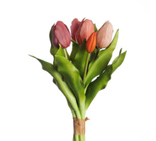 Real Touch Tulpenbund x7 L31cm Mix Beauty