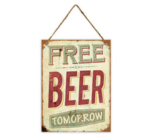Wall Hanger Mtl Free Beer 30x40cm