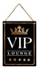 Wandhänger Metall 30x40cm VIP Lounge