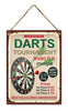 Wall hanger 30x40cm darts