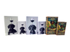 Books set/2 24x16x5cm wine 3 assortie