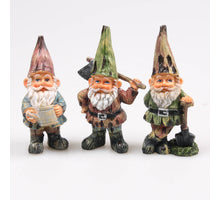 ZWERG 3 SORTIERT POLYESTER 11X7X24 CM