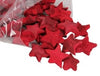 Kokosstern 3cm rot 50Stk