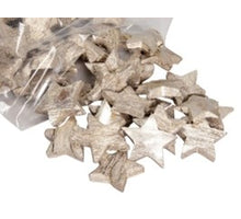 Kokosnuss-Stern 3cm Platin 50Stück