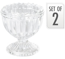 EIERBECHER GLAS 2ER SET D5.5 H5.5CM