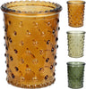 KERZENHALTER GLAS WALDLAND D6 H8CM 3 FARBEN SORTIERT