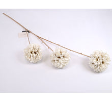 Bolchrysant spray white 86cm