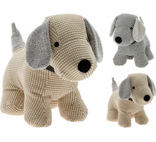 Türstopper Hund 32x14x28CM 2 ASSORTI (1KG) 100% POLYESTER