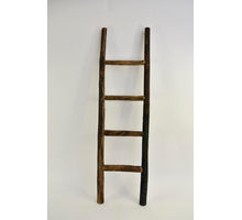 Leiter braun meliert 160 cm x ca. 45 cm, 5 Stufen
