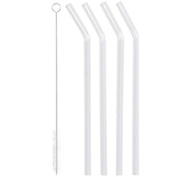 Trinkhalm Glas Mix Farbe 9.2x2.3x24.3cm BOX/4