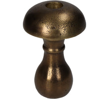 Kerzenständer Pilz Aluminium Bronze 8.5x8.5x12cm