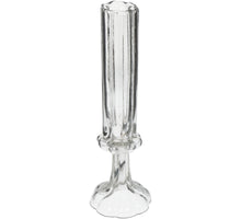 Vase Flöte Glas Klar 9x9x26.5cm