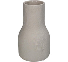 Vase Porzellan Weiß 10.2x10.2x17.8cm