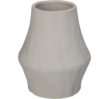 Vase Porzellan Weiß 12.6x12.6x15.3cm