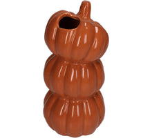 Vase Kürbis Feines Steingut Terra 9,5x9,5x19,5cm