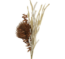 Wildblumenstrauß Plastik Braun 51cm