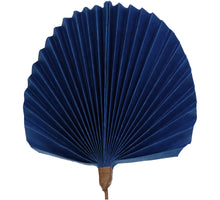 Blatt Zweig Papier Blau 55cm