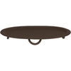 Metallplatte Braun 38x23x4cm