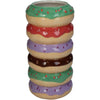 Vase Donut Feines Steingut Multi 9x9x18cm
