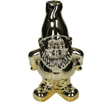 Vase Zwerg Keramik Gold 14x11x24cm
