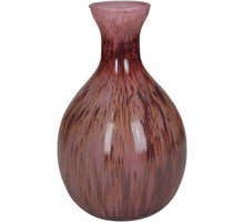 Vase Glas Rosa 16x16x25cm
