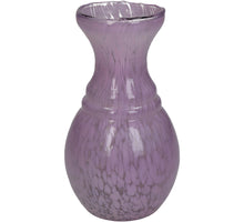 Vase Glas Flieder 8x8x15cm