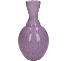 Vase Glas Flieder 12x12x23cm