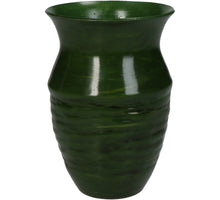 Vase Aluminium Grün 11x11x16cm