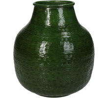 Vase Aluminium Elfenbein 8x8x11cm