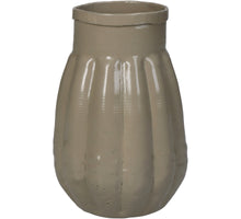 Vase Aluminium Elfenbein 7,5x7,5x11,5cm