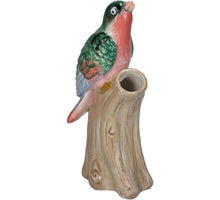Vase Vogel Dolomit Multi 9x6,7x20cm