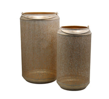 Lantern Ivory 26x26x46cm Set/2