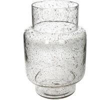 Vase Glas Klar 20x20x30cm