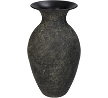 Vase Eisengrau 10x10x20cm