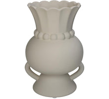 Vase Dolomit Elfenbein 14.5x14x21.2cm