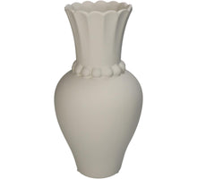 Vase Dolomit Elfenbein 14.2x14.2x27.3cm