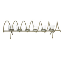 Kerzenständer Eisen Beige 80x15x21cm