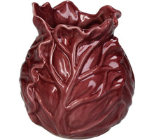 Vase Kohl Feines Steingut Rot 12x12x13cm