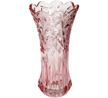 Vase Glas Rosa 14.5x14.5x28.5cm