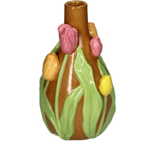 Vase Tulpe Dolomit Multi 13,3x12,7x21,6cm