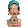 Vase Lady Necklace Polyresin Multi 18x17.5x28.7cm