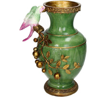 Vase Vogel Polyresin Multi 20,5x15x28cm