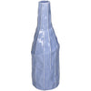 Vase Steingut Blau 8,7x8,7x26,4cm