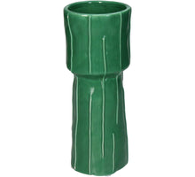 Vase Stoneware Green 8.7x8.7x22.1cm
