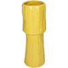 Vase Steingut Gelb 9,6x9,6x27cm