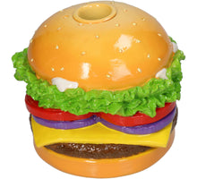 Kerzenständer Hamburger Polyresin Mehrfarbig 12x12x10cm