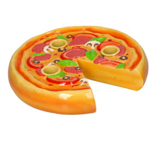 Candle Stick Pizza Polyresin Multi 21.5x21.5x3.5cm